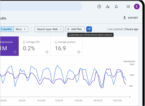 Googleサーチコンソールに追加されたAIを活用した設定補助機能